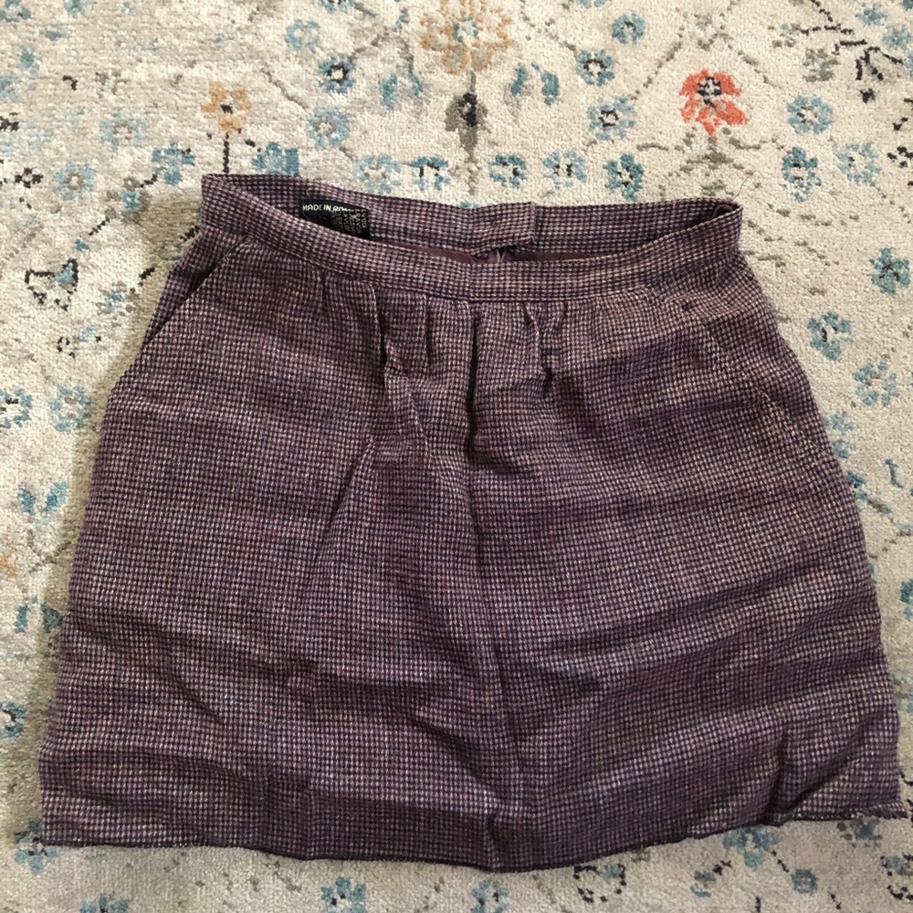 Vintage tweed skirt